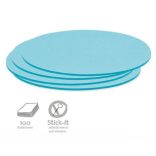 Stick-It Ovális 9,5x20,5 cm öntapadós moderációs kártya 100 db kék