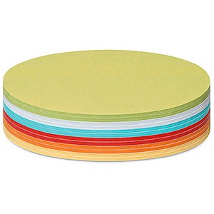 Stick-It Ovális 9,5x20,5 cm öntapadós moderációs kártya 300 db vegyes