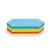 250 Rhombus Pin-It Cards, assorted colours