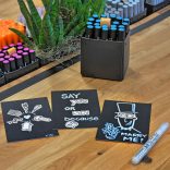 Képeslap szett, fehér