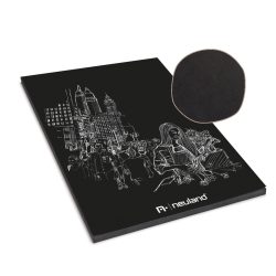 myNotepad fekete jegyzettömb