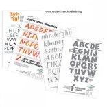 Kézírás gyakorlásához jegyzetfüzet