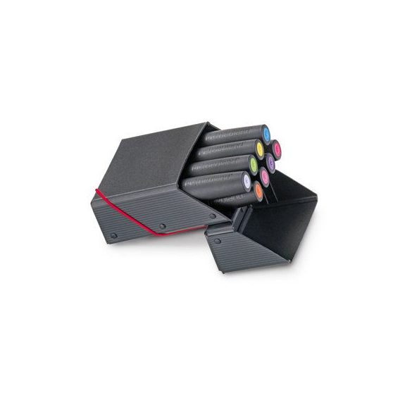 Novario® Markerbox Flat, fekete