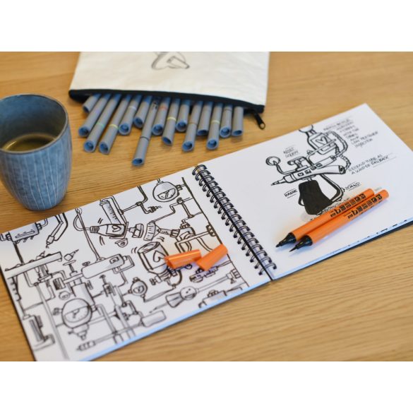 mySketchbook vázlatfüzet, Forever fekete