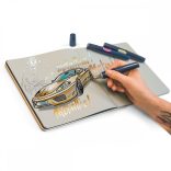 4-2-sketch jegyzetfüzet