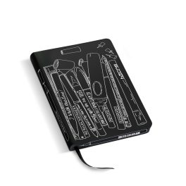   BulletProof SpotOn Edition egyedi, stílusos jegyzetfüzet - 16.5 x 22 cm, 256 oldal