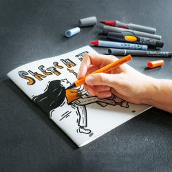 WhiteSpace, vázlatfüzet, 21x20 cm