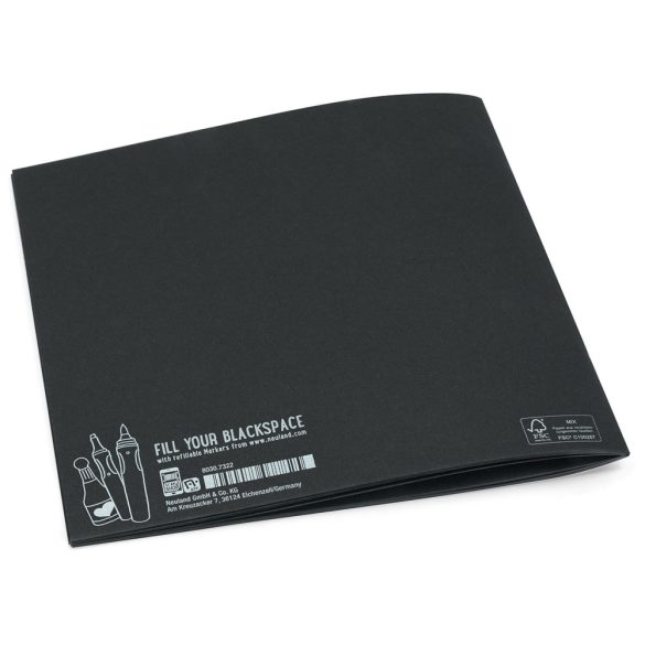 BlackSpace, Sketchbooklet, 21x20 cm