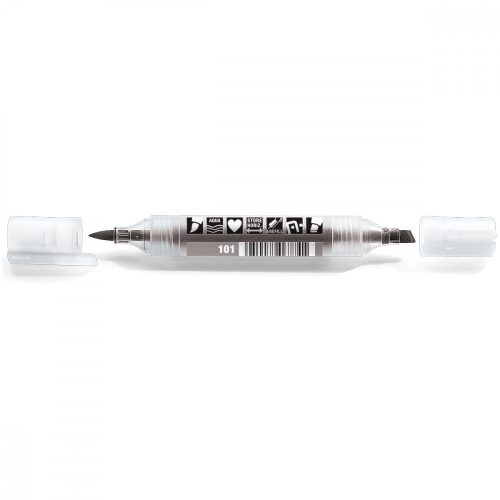 Neuland TwinOne®, chisel- and brush nib, single colors 