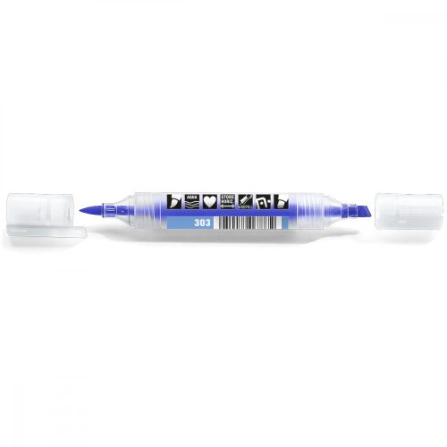Neuland TwinOne®, chisel- and brush nib, single colors