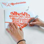 Neuland TwinOne®, vágott és ecsethegyű moderációs marker, zöld 80410400