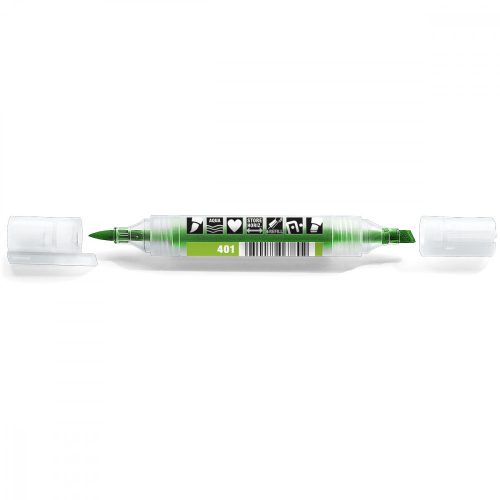 Neuland TwinOne®, chisel- and brush nib, single colors 