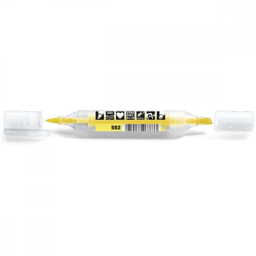 Neuland TwinOne®, chisel- and brush nib, single colors 