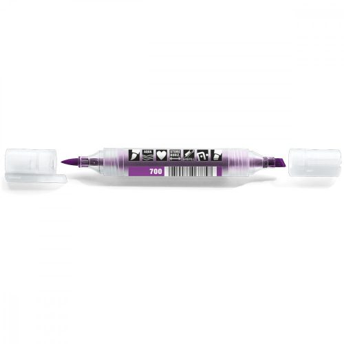 Neuland TwinOne®, chisel- and brush nib, single colors