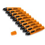 Neuland BigOne® Outliner filctoll, vágott hegyű 6-12 mm kihúzó filc, 10 db/szett