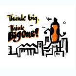 Neuland BigOne® Outliner filctoll, vágott hegyű 6-12 mm kihúzó filc, 10 db/szett