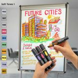 Neuland BigOne®, wedge nib 6-12 mm, 5/sets