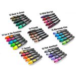 Neuland BigOne®, wedge nib 6-12 mm, 5/color sets - No. 9 Blue Sky - 80422391