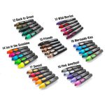 Neuland BigOne®, wedge nib 6-12 mm, 5/color sets