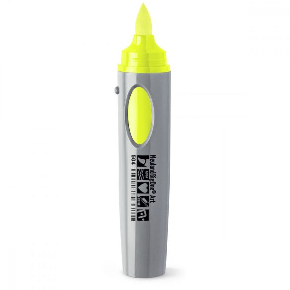 Neuland BigOne® Art filctoll, ecsethegyű, 2-15 mm, 80430504, neon sárga