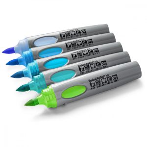 Neuland BigOne®Art, brush nib 2-15 mm, 5/color sets