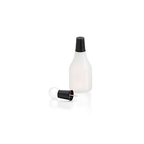 Empty refill bottle, transparent
