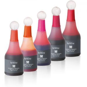 Neuland Ink RefillOne, water-based, 5/color sets