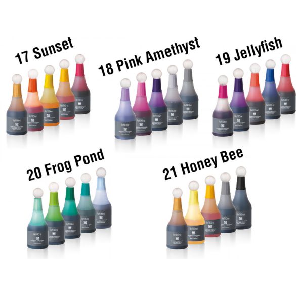 Neuland Ink RefillOne, vízbázisú utántöltő tinta, 5db/szett - 9 Blue Sky