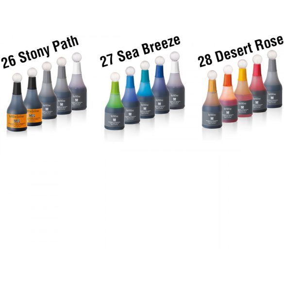 Neuland Ink RefillOne, water-based, 5/color sets