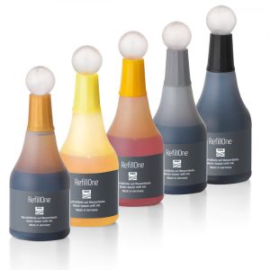 Neuland Ink RefillOne, water-based, 5/color sets