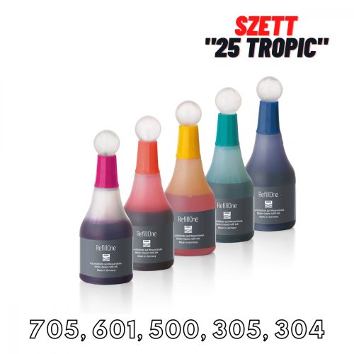 Neuland Ink RefillOne, water-based, 5/color sets