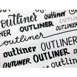 Neuland No.One® Outliner   kontúr filctoll - kerek hegyű, 2-3 mm, fekete elkenődésálló tintával