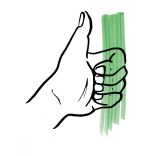 Neuland No.One® R Outliner, kerek hegyű kihúzó filc