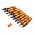 Neuland No.One® Outliner   kontúr filctoll szett - 10 db/szett, kerek hegyű, 2-3 mm, fekete elkenődésálló tintával