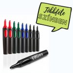 Neuland NoOne®    filctoll szett - 10 db/szett, vágott hegyű, 2-6 mm - alapszínek