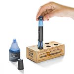 Neuland No.One® Outliner   kontúr filctoll szett - 5 db/szett, vágott hegyű, 2-6 mm, fekete elkenődésálló tintával