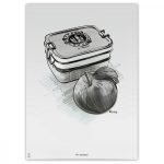 Neuland NoOne®    filctoll szett - 5 db/szett, vágott hegyű, 2-6 mm - Set No. 7 Tones of Grey a szürke árnyalatai