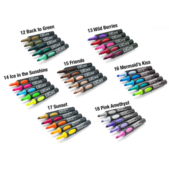 Neuland No.One®, wedge nib 2-6 mm: 5/set 