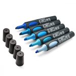 Neuland NoOne®    filctoll szett - 5 db/szett, vágott hegyű, 2-6 mm - Set No. 9 Blue Sky az ég színei
