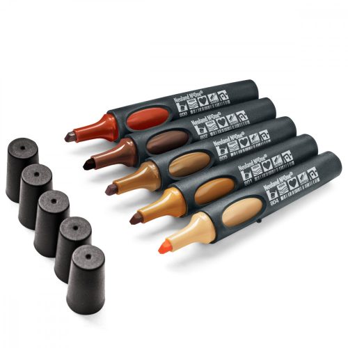 Neuland NoOne®    filctoll szett - 5 db/szett, vágott hegyű, 2-6 mm - Set No. 5 Deep Desert a sivatag színei