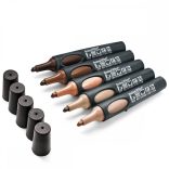 Neuland No.One®, wedge nib 2-6 mm, 5/color sets