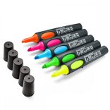 Neuland No.One®, wedge nib 2-6 mm, 5/color sets