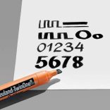 Cserélhető vágott hegy Neuland TwinOne® filctollakhoz - 10-es szett