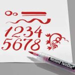 Cserélhető ecsethegy Neuland TwinOne® filctollakhoz - 10-es szett