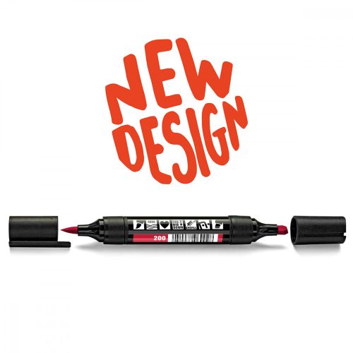 Neuland TwinOne®, chisel- and brush nib, single colors 