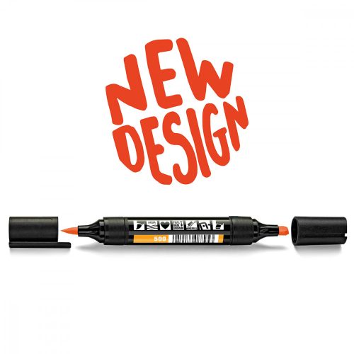 Neuland TwinOne®, chisel- and brush nib, single colors 