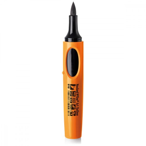 Neuland No.One® ArtMarker Outliner, ecsethegyű kontúr filctoll - 0.5-7 mm, táblaíró, fekete elkenődésálló tintával