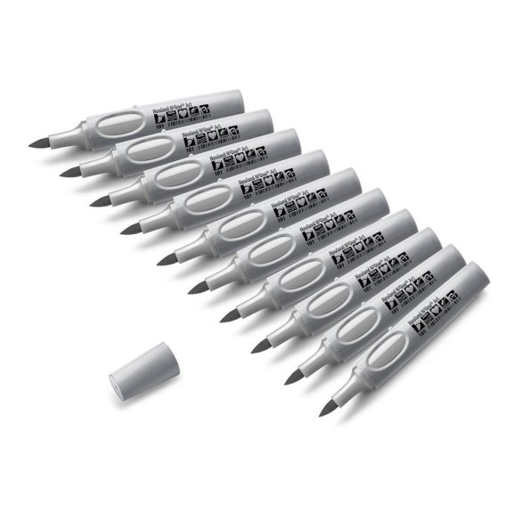 Neuland No.One® Art, brush nib 0,5-7 mm, 5/color sets -  Pink Amethyst