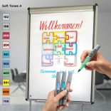 Neuland No.One® Art, brush nib 0,5-7 mm, 5/color sets -  Pink Amethyst