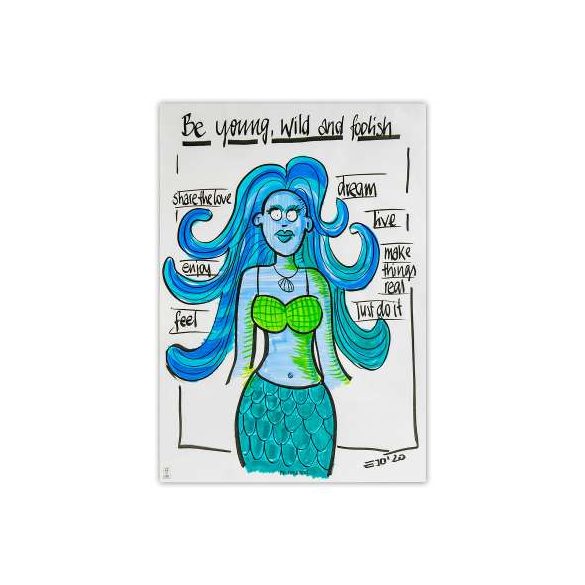 Neuland No.One® Art, ecsethegyű 0,5-7 mm, 5 db/készlet - Mermaid's Kiss, 80592991